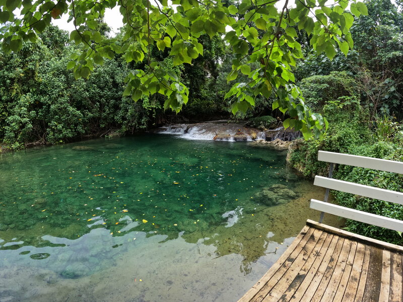 Waterfall Swimming